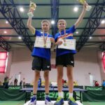 (VIDEO) Buzoianul Teo Moiseanu, pe podium. Campion și vicecampion național, la tenis de masă!