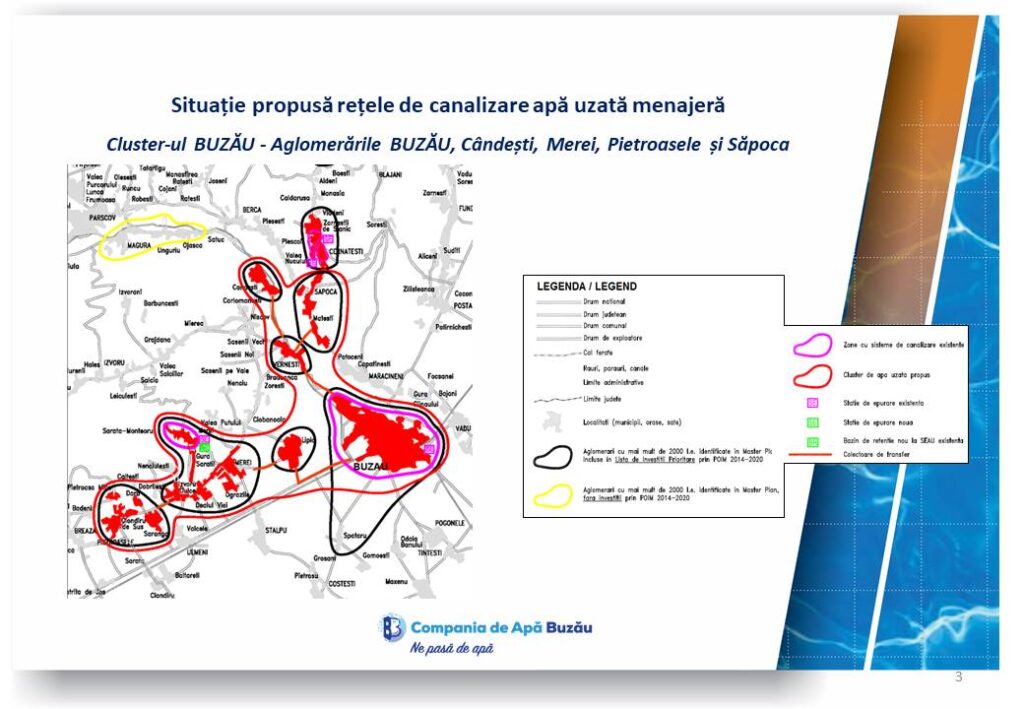 (VIDEO) Când vor avea canalizare locuitorii din comunele Beceni, Cernătești și Săpoca