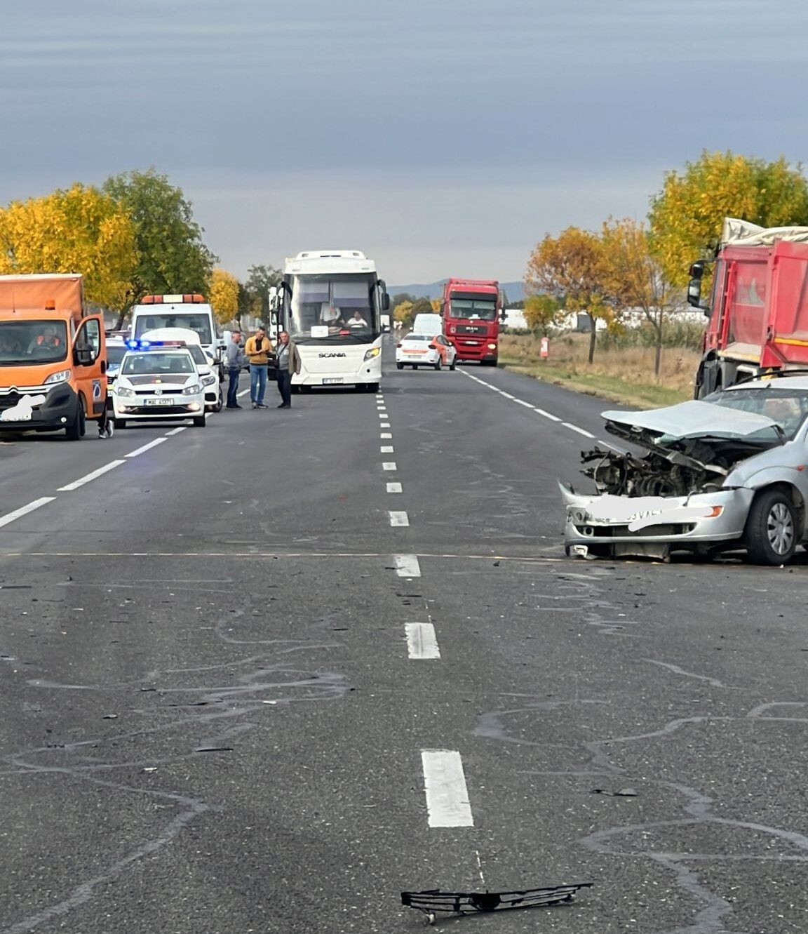 (VIDEO) Cinci persoane rănite. Accident grav pe E 85