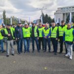 (VIDEO) Sindicaliști buzoieni, la Marșul Anti-Sărăcie din Capitală