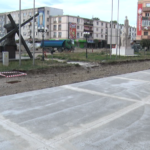 Acces dificil la Primărie. Lucrările din Centru au ajuns la intrarea în Palatul Comunal
