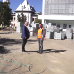Vizită în șantier. Centrul Buzăului se transformă zi de zi