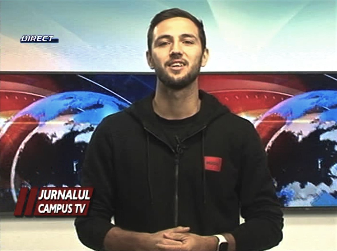(VIDEO) Atacantul Boiciuc, prezentator de știri la Campus TV