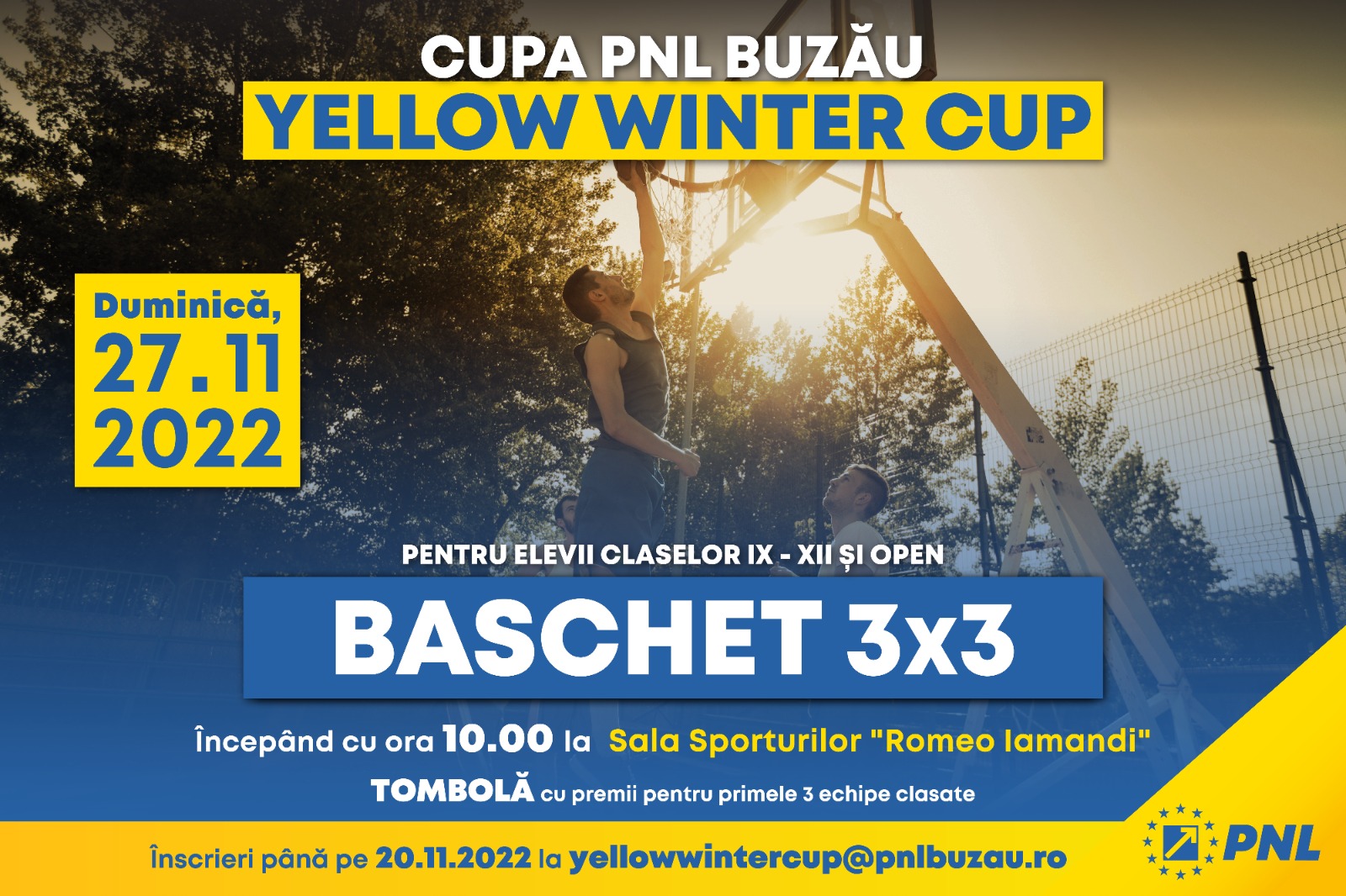 Liceenii buzoieni, invitați la baschet 3×3