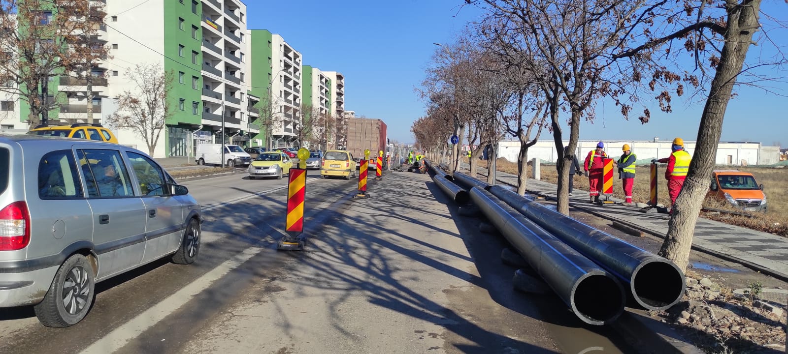 Benzi reversibile pe Unirii. Reguli noi pe tronsonul de la Avion la Podul Mărăcineni