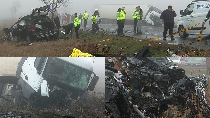 Încă o tragedie pe “Șoseaua Morții”. Doi bărbați din Buzău au pierit în accident