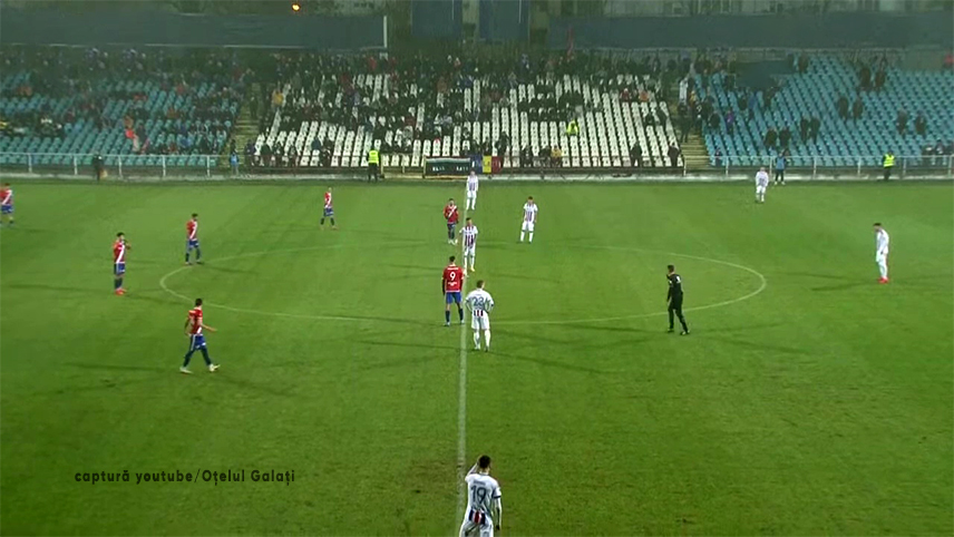 Gloria încheie anul cu o victorie. În campionat, echipa hibernează pe loc de play-off