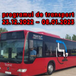 Cum vor circula autobuzele în perioada sărbătorilor?