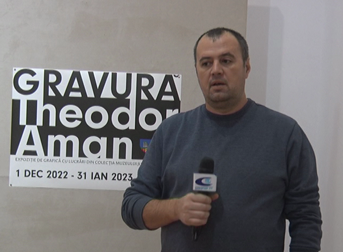 Theodor Aman. Expoziție de gravură la Muzeul Județean