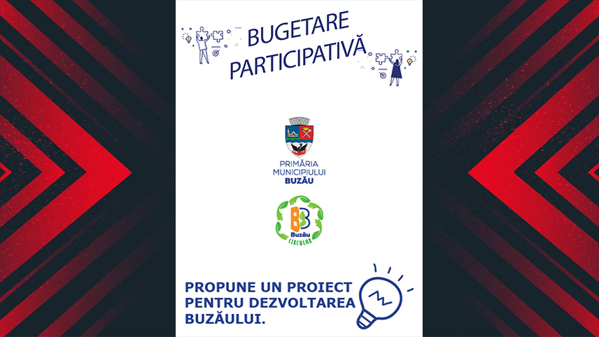 Oameni de Bine pentru Buzău. Proiect de bugetare participativă. Anunțul primarului