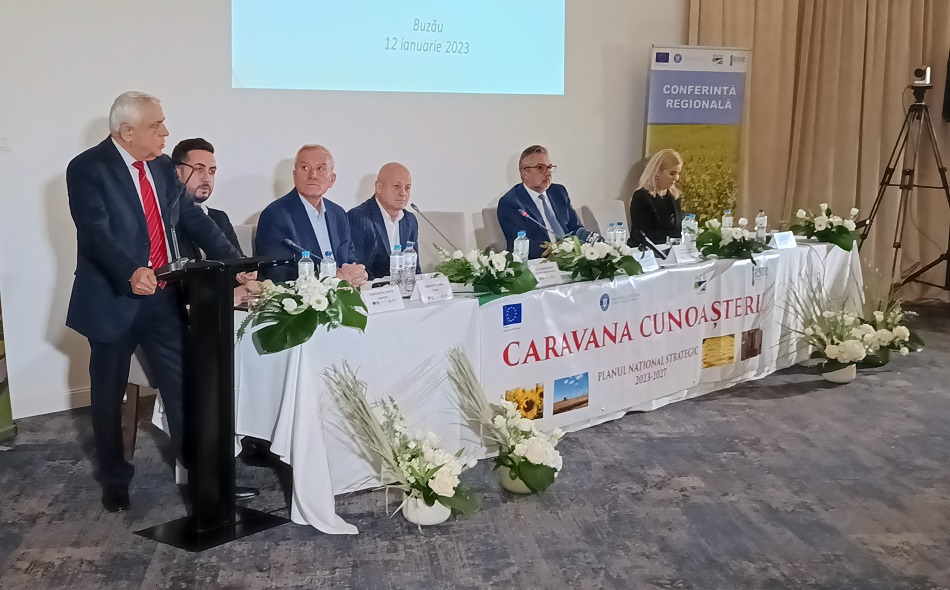 Petre Daea, întâlnire la Buzău cu fermierii. A fost prezentat Planul Național Strategic pentru următorii 4 ani