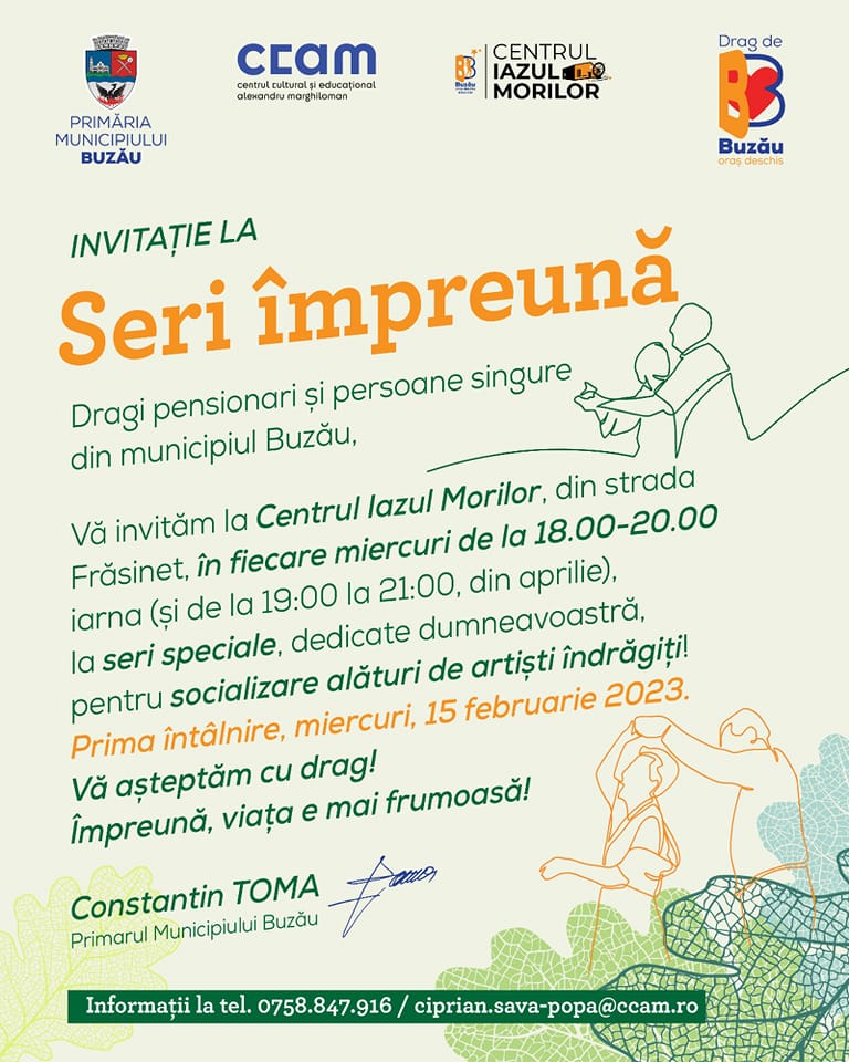 „Seri împreună”, la Iazul Morilor