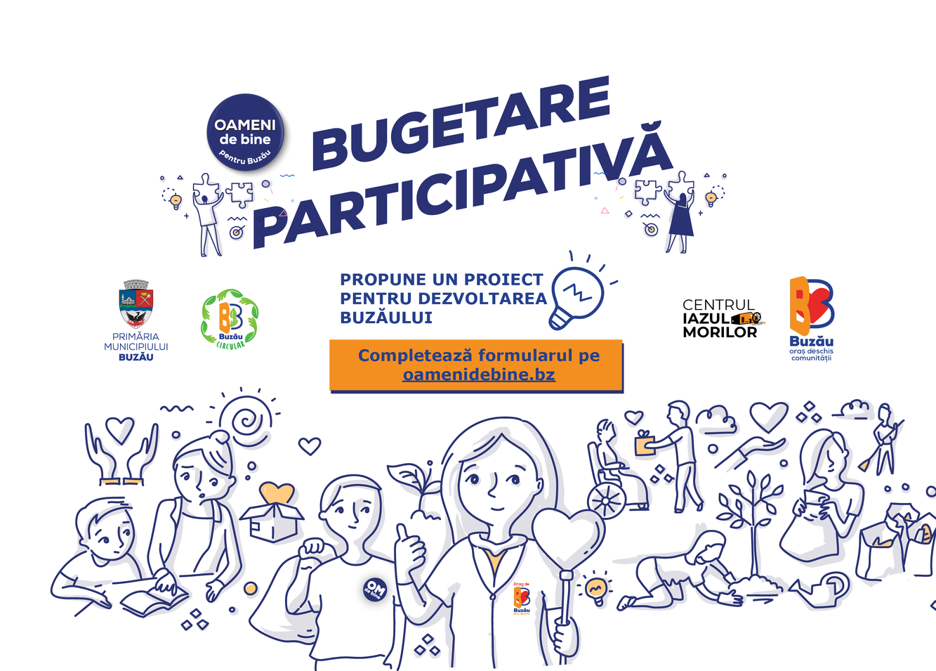 Bugetare participativă. Buzoienii pot contribui la dezvoltarea orașului