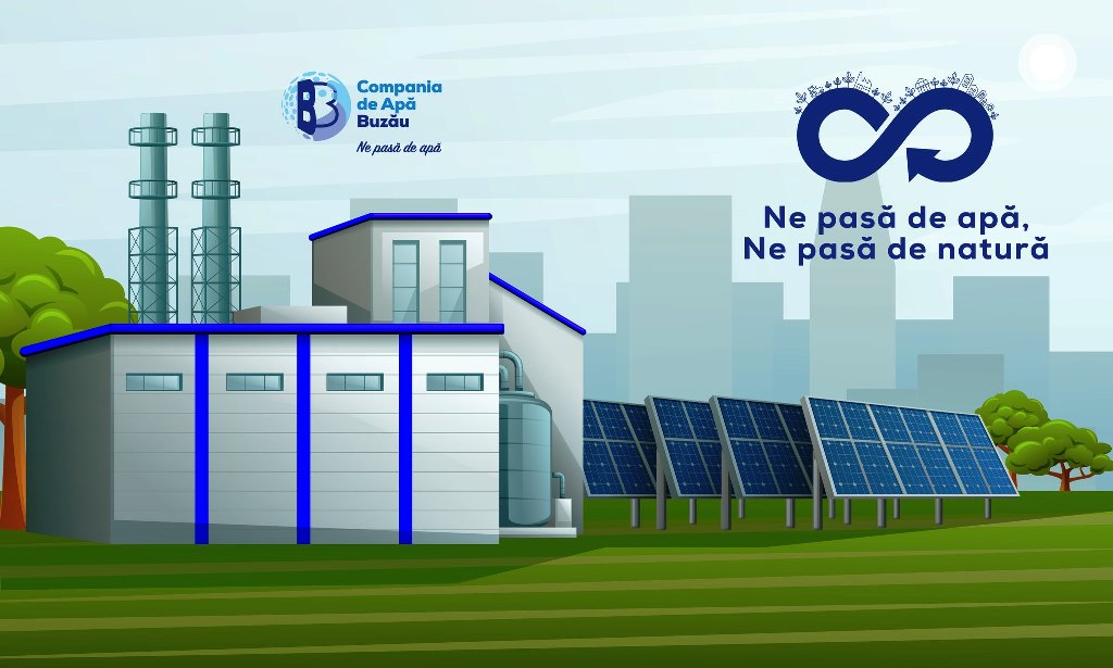 Centrale fotovoltaice la Buzău, Râmnicu Sărat și Padina, proiect al Companiei de Apă. 1,2 milioane de euro, fonduri nerambursabile