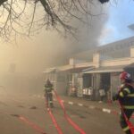 (VIDEO) Piața Centrală, evacuată. De la ce a pornit incendiul
