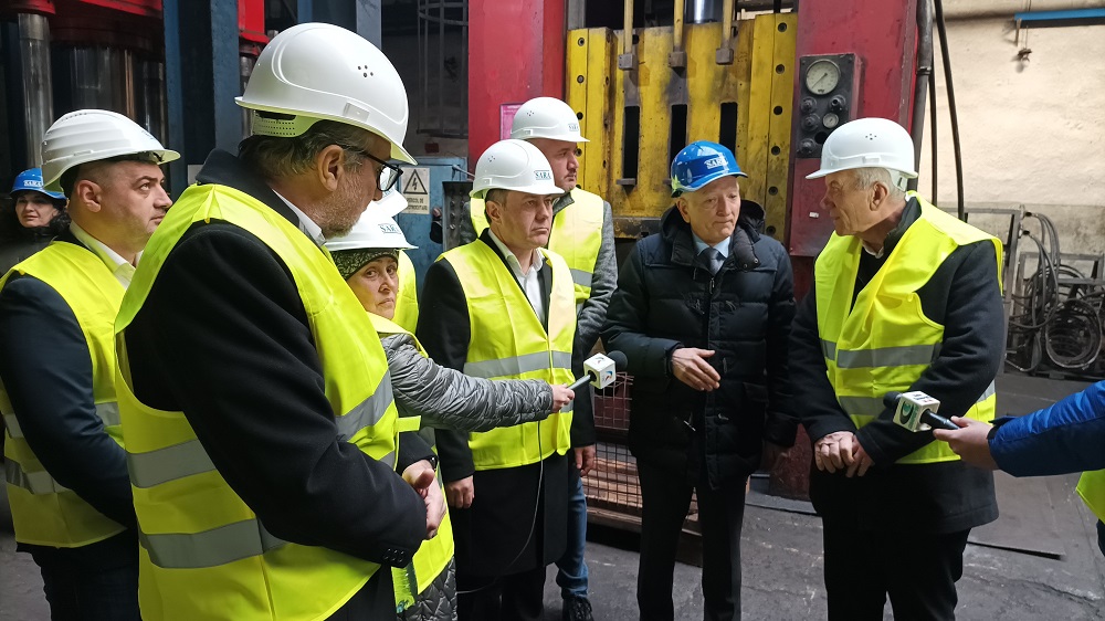 Ministrul Economiei, la Buzău. Florin Spătaru a vizitat patru fabrici din municipiu