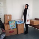 În sprijinul sinistraților din Turcia. Locație pusă la dispoziție de Spitalul Județean pentru buzoienii care vor să doneze bunuri