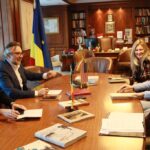 (FOTO) Ministrul Romașcanu, întâlnire cu ambasadorul SUA în România
