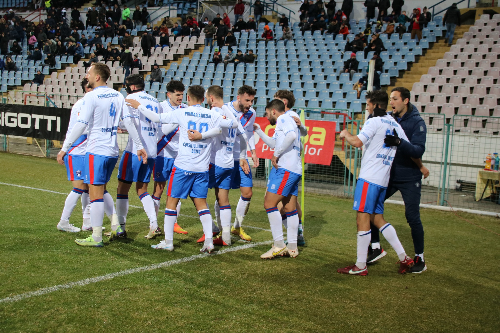 Gloria, obligată să câștige! Marți, 7 martie, meci în nocturnă la Buzău, cu Unirea Slobozia