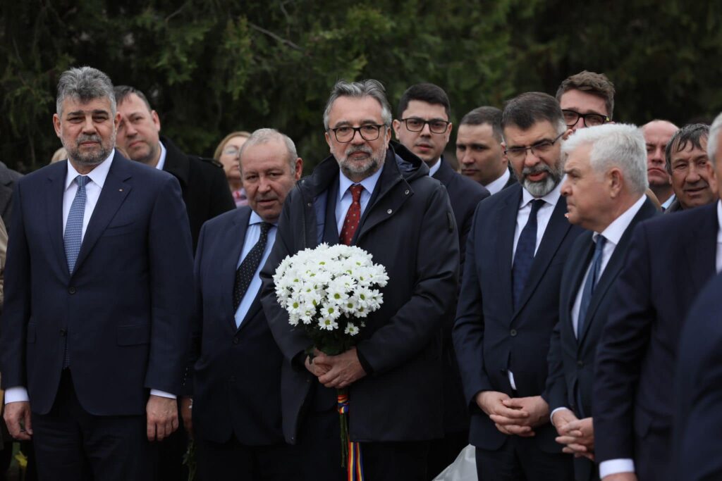 Ministrul Culturii, senatorul Lucian Romașcanu, în vizită la Chișinău, la sărbătorirea a 105 ani de la Unirea Basarabiei cu România