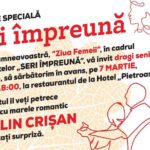 Surpriză de „Ziua Femeii”. Un recital romantic pentru senioare
