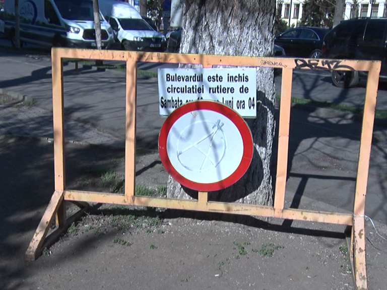 Bulevardul Bălcescu, închis în weekend. Restricția intră în vigoare sâmbătă