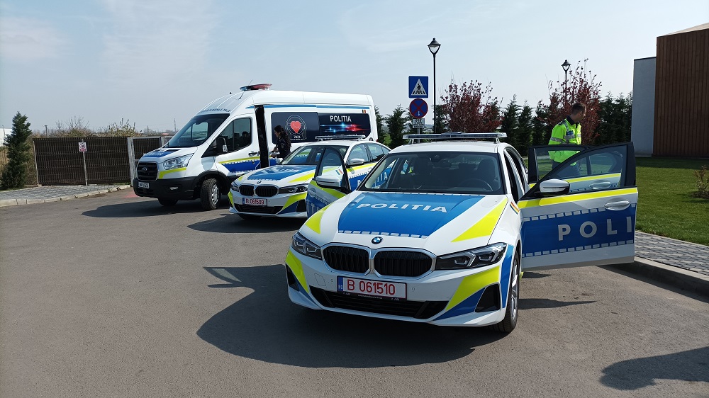 BMW-uri pentru polițiști. Cum arată și ce dotări au noile autospeciale de la Politia Rutieră