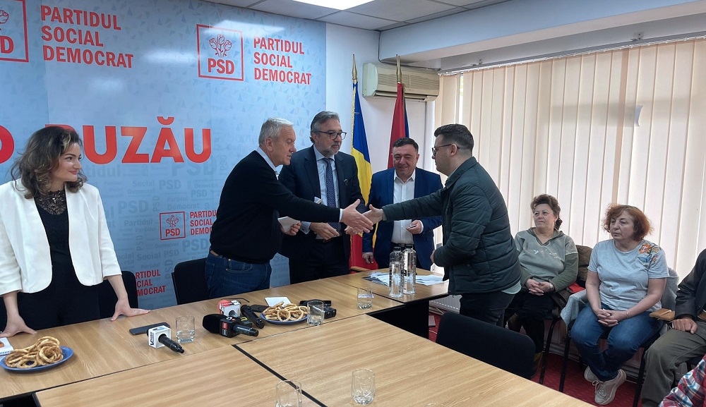Forțe proaspete în PSD Buzău. Organizaţia municipală are, de astăzi, 100 de noi membri