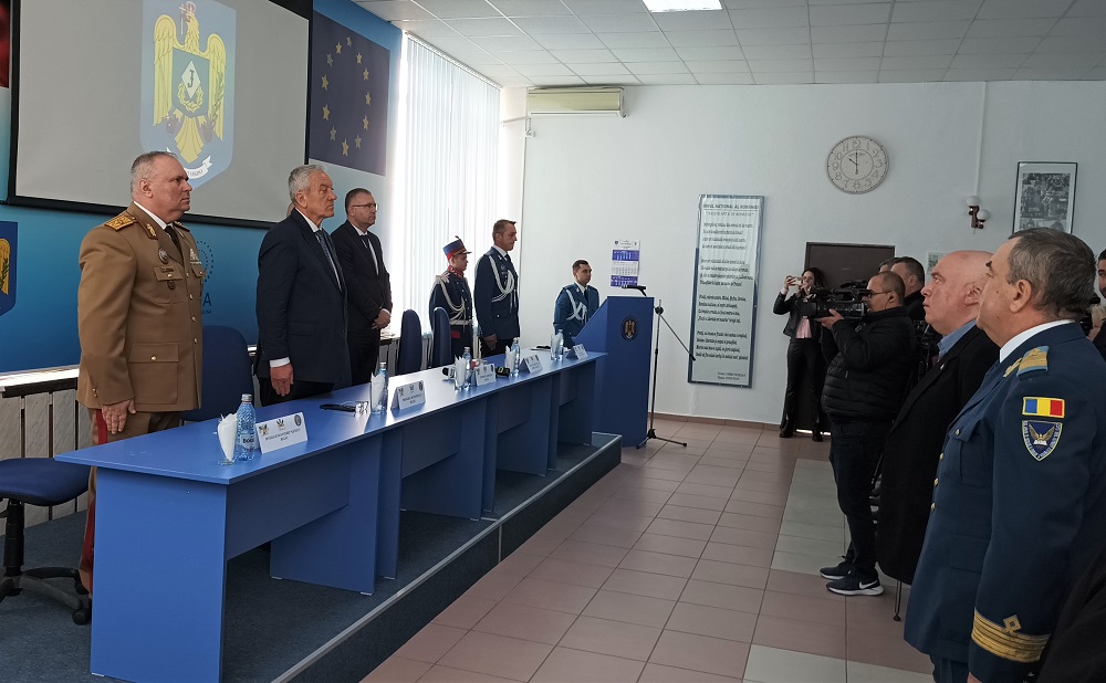 Sărbătoare la Jandarmerie. Șeful „mascaților”, Dorel Preda, „Jandarmul de onoare al județului Buzău”