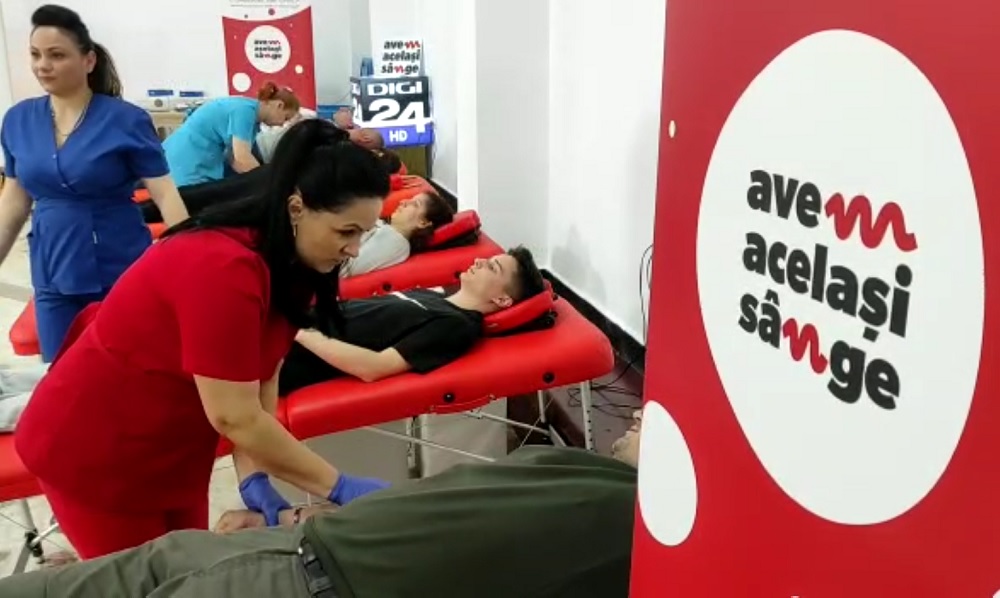 Mobilizare impresionantă. Peste 160 de localnici din Nehoiu au donat sânge