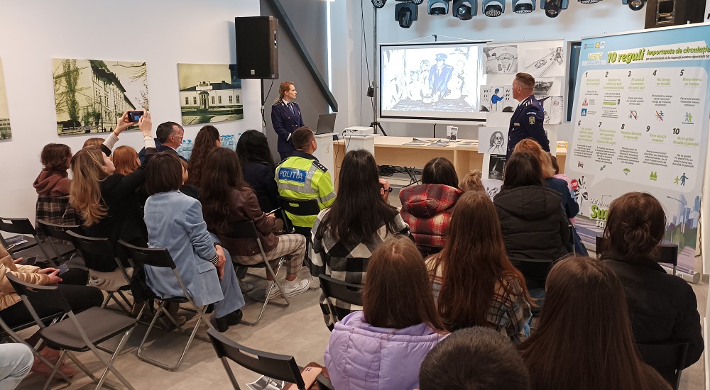 Mărturii impresionante. Experiențe tragice trăite de polițiști, împărtășite viitorilor șoferi