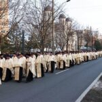 Procesiune impresionantă, pe străzile Buzăului. Peste 1500 de buzoieni au participat la Procesiunea de Florii