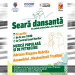 Comunicat Centrul Cultural și Educațional „Al. Marghiloman”:  „Seară dansantă” în cadrul proiectului „Seri împreună”
