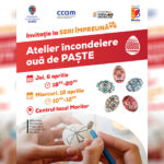 Atelier de încondeiat ouă la Centrul "Iazul Morilor"
