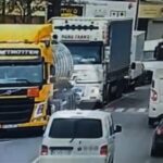 Tânără, protagonista unei scene șocante. A reușit să scape cu viață după ce a ajuns sub cabina unui TIR