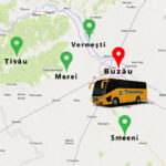 În atenția călătorilor din Smeeni, Vernești, Merei şi Tisău. Anunţ Trans bus