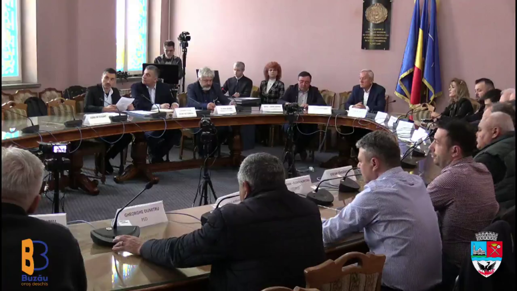 Noi proiecte la CLM Buzău. Ședința ordinară este convocată pe 25 aprilie