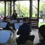 Cânta fanfara militară... Concert de promenadă în Crâng