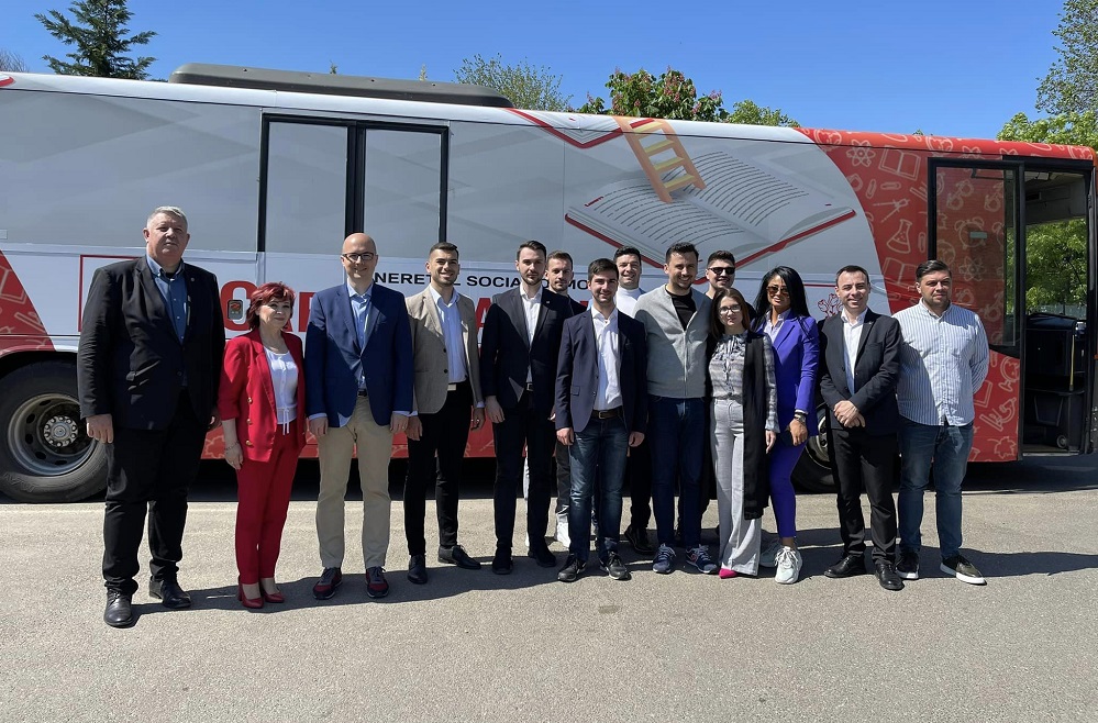 „Caravana Educației”, popas la Buzău. Proiectul TSD este dedicat elevilor de clasa a VIII-a