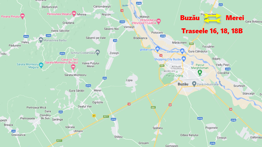 Se modifică programul de transport pe liniile 16 și 18. Se înființează traseul 18B