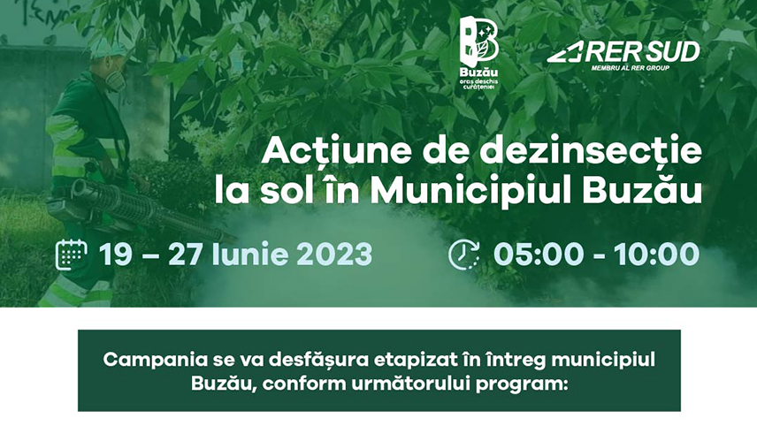 Începe dezinsecţia la sol