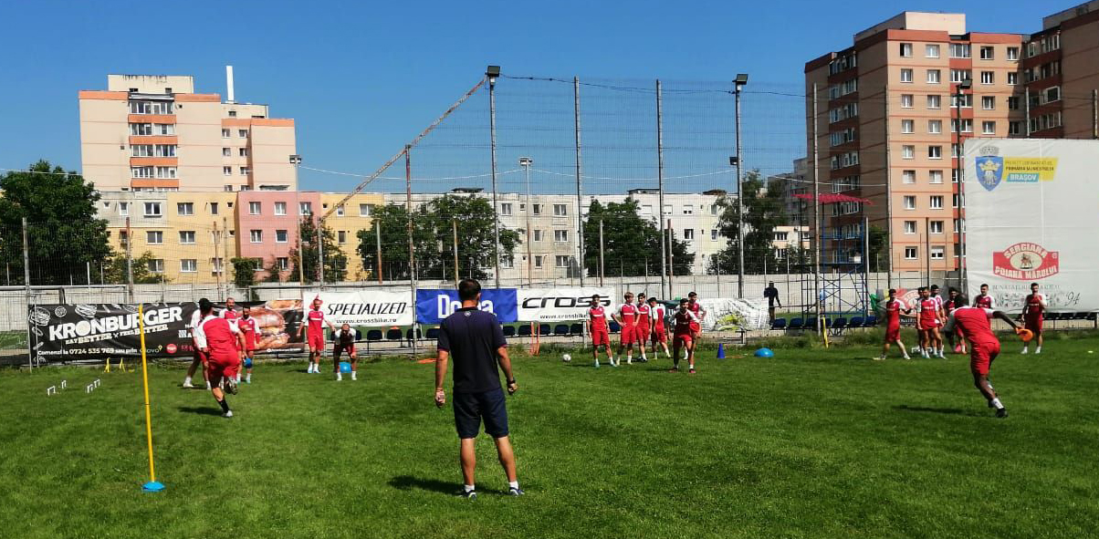 Elevii lui Prepeliță, 23 de goluri în două meciuri amicale disputate în cantonamentul de la Poiana Brașov