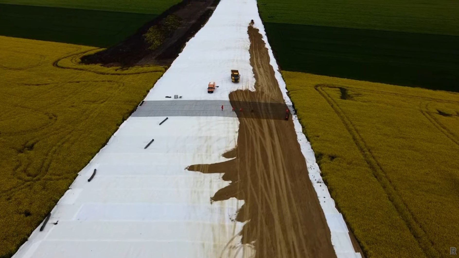 Șantierul Buzău – Focșani, supervizat de italieni. Pe tronsonul 3, gestionat de constructorul Umbrărescu