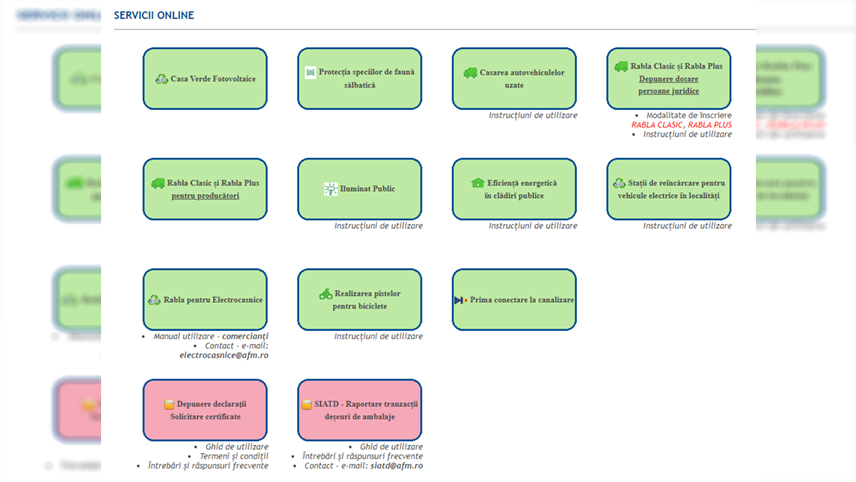 Informaţii cu privire la înscrierea persoanelor fizice în cadrul Programului privind casarea autovehiculelor uzate – Rabla local
