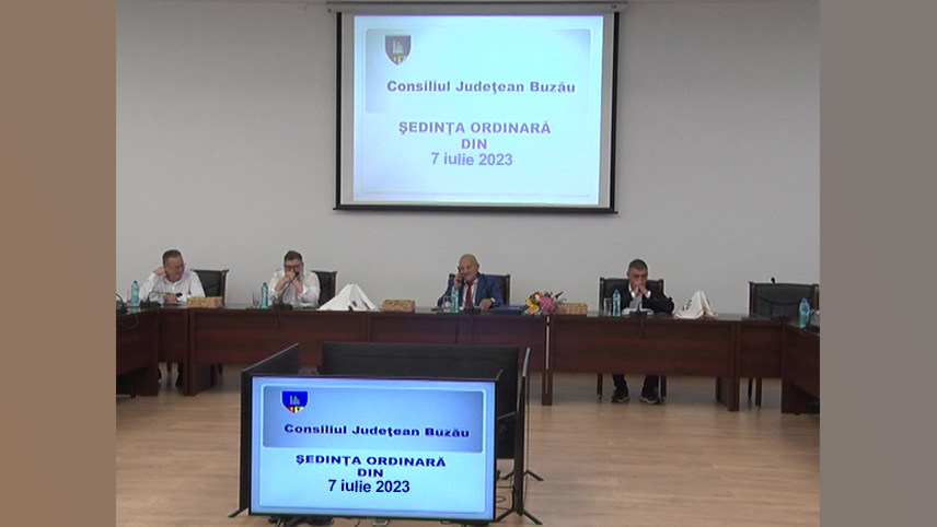Şedinţă extraordinară de îndată la Consiliul Judeţean Buzău. Iată ce se află pe ordinea de zi