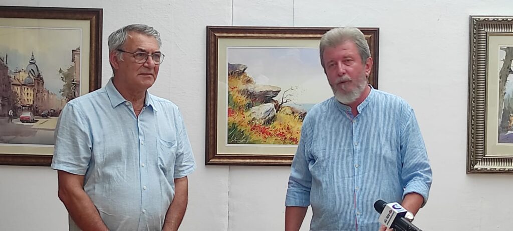 Regal de artă. Expoziția ”Acuarelă” semnată de Corneliu Drăgan-Târgoviște