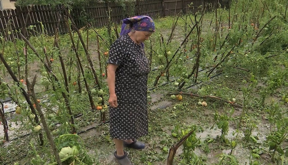 Pagube provocate de grindină. Cei mai afectați, localnicii din Zărnești și Racovițeni