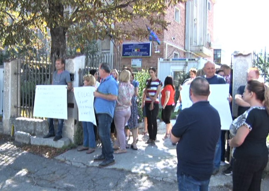 Protestul veterinarilor. „Marcele, nu uita, bugetar ești și mata!”