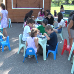 Tablou de vară. Atelier la Școala din Parc