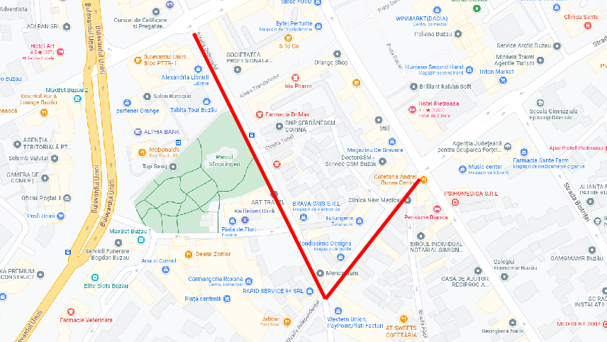 Restricţii de circulaţie pe tronsoane din Independenţei şi Ostrovului